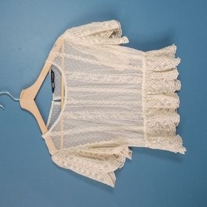 Zara lace top